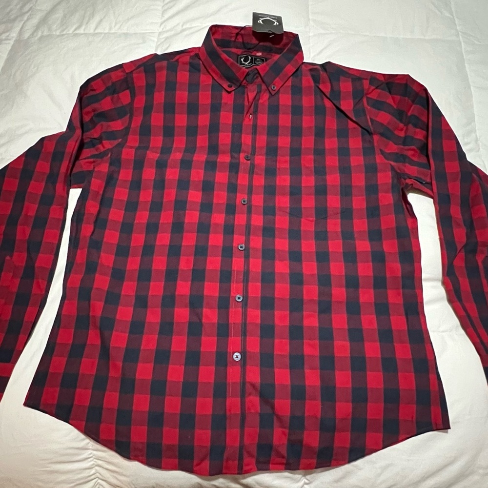 Men’s button down shirt..XL ..long sleeve. New